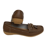 Load image into Gallery viewer, Jo &amp; Joe - Coffee Tassel Loafers

