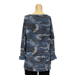Load image into Gallery viewer, NB - V Neck Camouflage Print Top
