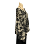 Load image into Gallery viewer, Saloos - Grey Print Top
