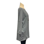Load image into Gallery viewer, NB - Foil Chanel Inspired Logo Cotton Tunic
