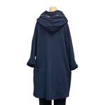 Load image into Gallery viewer, NB - Plain Cowl Neck Hoodie Tunic
