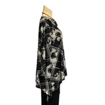 Load image into Gallery viewer, Saloos - Monochrome Floral Print Top

