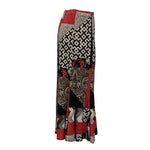 Load image into Gallery viewer, Saloos - Multicoloured Patchwork Print Lined Panelled Skirt
