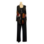 Load image into Gallery viewer, Saloos - Mustard Texture Jacket With Inset &amp; Necklace
