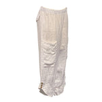 Load image into Gallery viewer, NB - White Linen Trousers
