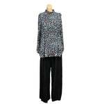 Load image into Gallery viewer, NB - Leopard Soft Pleat Print Top
