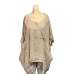 Load image into Gallery viewer, NB - Over Sized loose Fitting Linen Shirt
