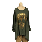 Load image into Gallery viewer, NB - Skull Foil Print Top
