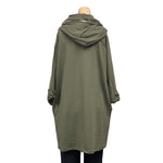 Load image into Gallery viewer, NB - Plain Cowl Neck Hoodie Tunic
