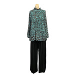 Load image into Gallery viewer, NB - Leopard Soft Pleat Print Top
