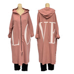 Load image into Gallery viewer, NB - LOVE Zip Up Hoodie
