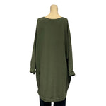 Load image into Gallery viewer, NB - Foil Chanel Inspired Logo Cotton Tunic
