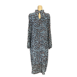 Load image into Gallery viewer, NB - Leopard Print Soft Pleat Dress
