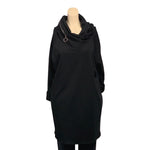 Load image into Gallery viewer, NB - Plain Cowl Neck Hoodie Tunic
