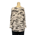 Load image into Gallery viewer, NB - Camouflage Print Soft V-Neck Top
