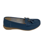 Load image into Gallery viewer, Jo &amp; Joe - Denim Tassel Loafers
