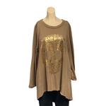 Load image into Gallery viewer, NB - Skull Foil Print Top
