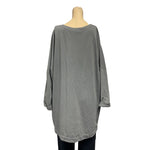 Load image into Gallery viewer, NB - Foil Chanel Inspired Logo Cotton Tunic
