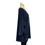 Load image into Gallery viewer, NB - Foil Chanel Inspired Logo Cotton Tunic
