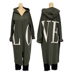 Load image into Gallery viewer, NB - LOVE Zip Up Hoodie
