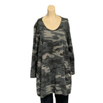 Load image into Gallery viewer, NB - Camouflage Round Neck Top
