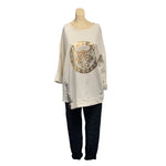 Load image into Gallery viewer, NB - Tiger Foil Print Top

