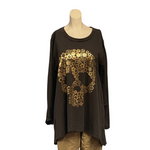 Load image into Gallery viewer, NB - Skull Foil Print Top
