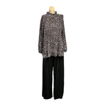 Load image into Gallery viewer, NB - Leopard Soft Pleat Print Top
