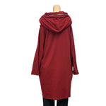 Load image into Gallery viewer, NB - Plain Cowl Neck Hoodie Tunic
