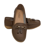 Load image into Gallery viewer, Jo &amp; Joe - Coffee Tassel Loafers
