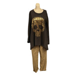 Load image into Gallery viewer, NB - Skull Foil Print Top
