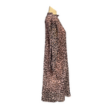 Load image into Gallery viewer, NB - Leopard Print Soft Pleat Dress
