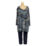 Load image into Gallery viewer, NB - Camouflage Round Neck Top

