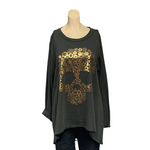 Load image into Gallery viewer, NB - Skull Foil Print Top
