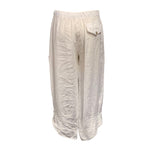 Load image into Gallery viewer, NB - White Linen Trousers
