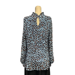 Load image into Gallery viewer, NB - Leopard Soft Pleat Print Top
