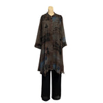 Load image into Gallery viewer, Saloos - Mocha Print Shirt Dress

