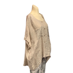 Load image into Gallery viewer, NB - Over Sized loose Fitting Linen Shirt
