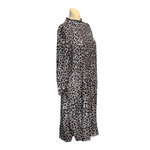 Load image into Gallery viewer, NB - Leopard Print Soft Pleat Dress
