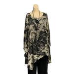 Load image into Gallery viewer, Saloos - Grey Print Top
