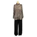 Load image into Gallery viewer, NB - Leopard Soft Pleat Print Top
