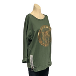 Load image into Gallery viewer, NB - Tiger Foil Print Top
