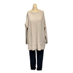 Load image into Gallery viewer, NB - Plain Criss Cross Weave Jumper Top

