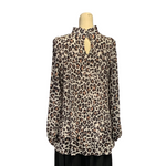 Load image into Gallery viewer, NB - Leopard Soft Pleat Print Top
