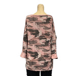 Load image into Gallery viewer, NB - V Neck Camouflage Print Top
