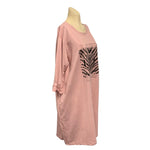 Load image into Gallery viewer, NB - Metallic Leopard Print LOVE Tunic
