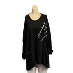 Load image into Gallery viewer, NB - Plain Cotton Top with Writing
