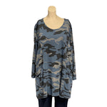 Load image into Gallery viewer, NB - Camouflage Round Neck Top
