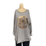 Load image into Gallery viewer, NB - Tiger Foil Print Top
