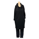 Load image into Gallery viewer, NB - Plain Cowl Neck Hoodie Tunic
